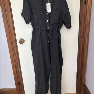 100%Linen Made in Italy (bought in Bermuda) Jumpsuit